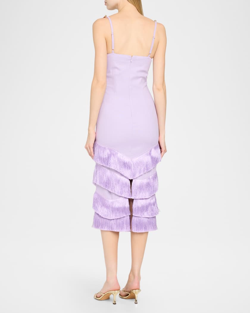 patbo purple dress PatBo Floral Haze Tulle Maxi Dress by PatBo