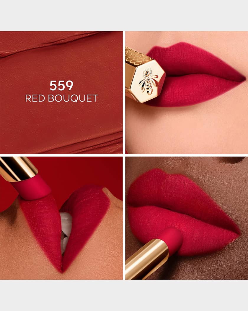 Guerlain KissKiss Honey-Infused Lipstick - 559 Red Bouquet