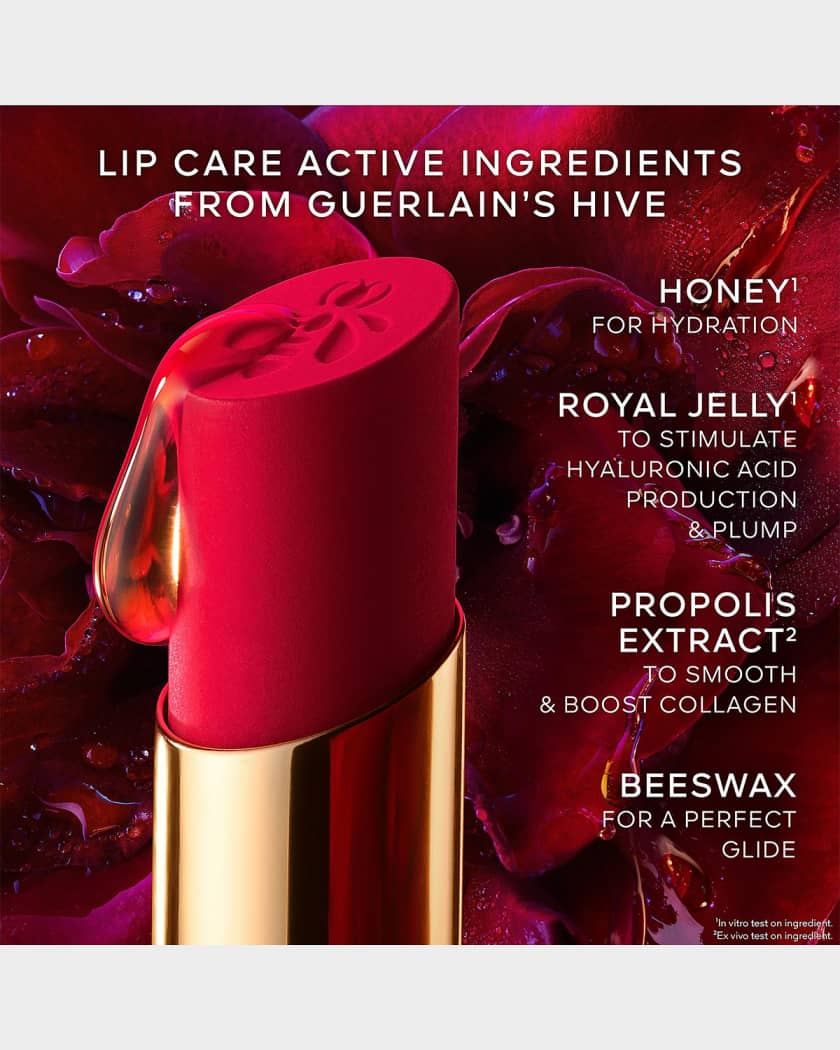 Guerlain KissKiss Honey-Infused Lipstick - 559 Red Bouquet