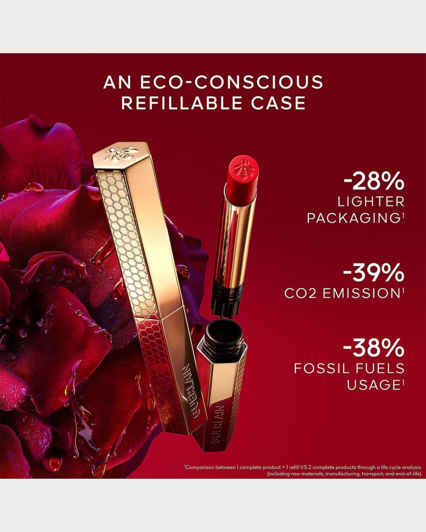 Guerlain KissKiss Honey-Infused Lipstick - 559 Red Bouquet