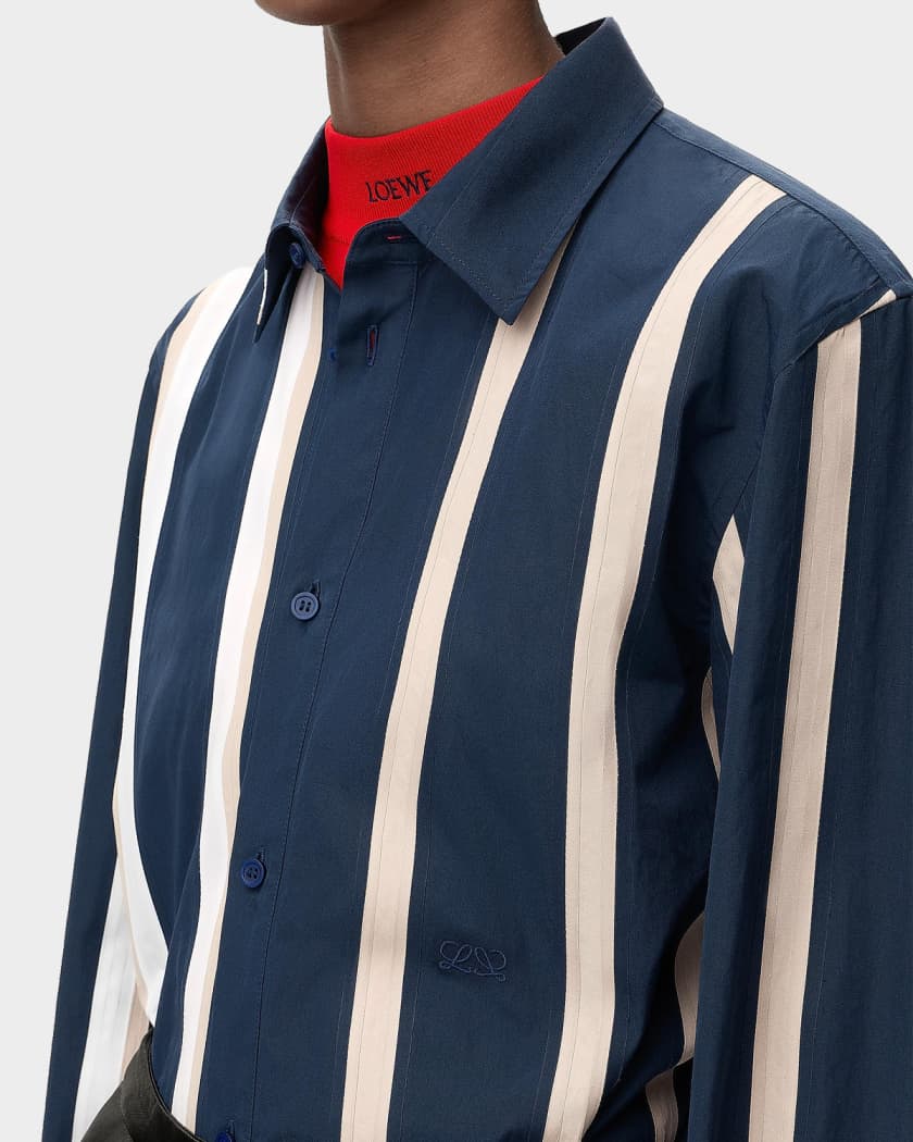 loewe dress shirt Shirt dress in cotton Multicolor