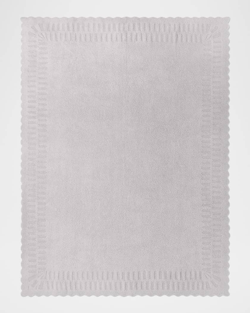 Barefoot Dreams CozyChic Cotton Shell Texture Throw, 54