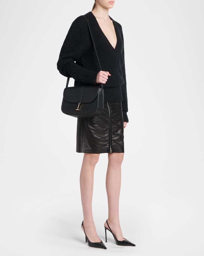 TOM FORD Kara Medium Grain Leather Crossbody Bag | Neiman Marcus