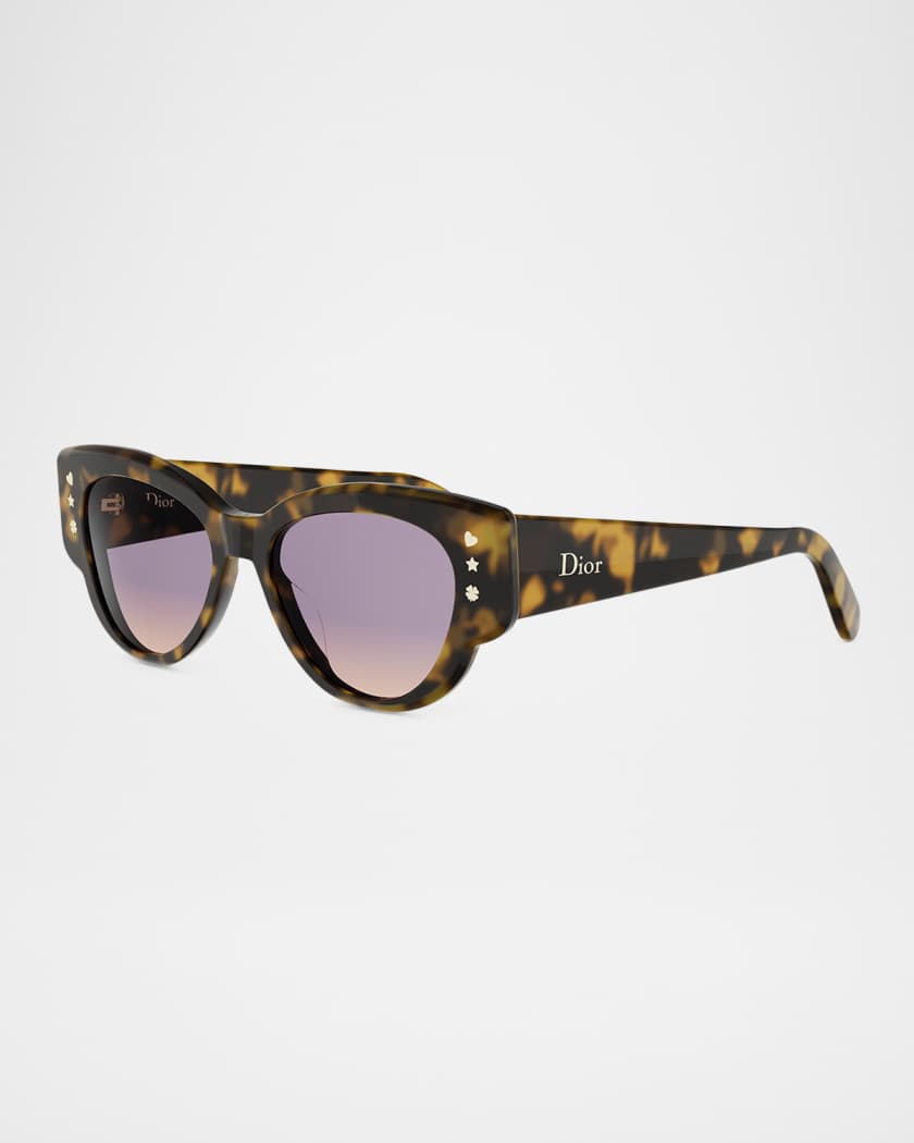 小物 DIOR butterfly frame sunglasses DIOR LuckyCharms B1I 53mm Butterfly Sunglasses | Neiman Marcus