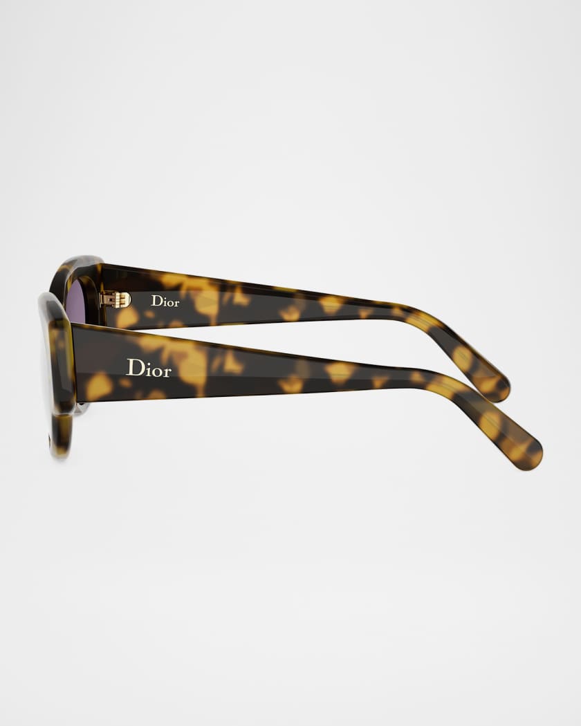 DIOR LuckyCharms B1I 53mm Butterfly Sunglasses | Neiman Marcus
