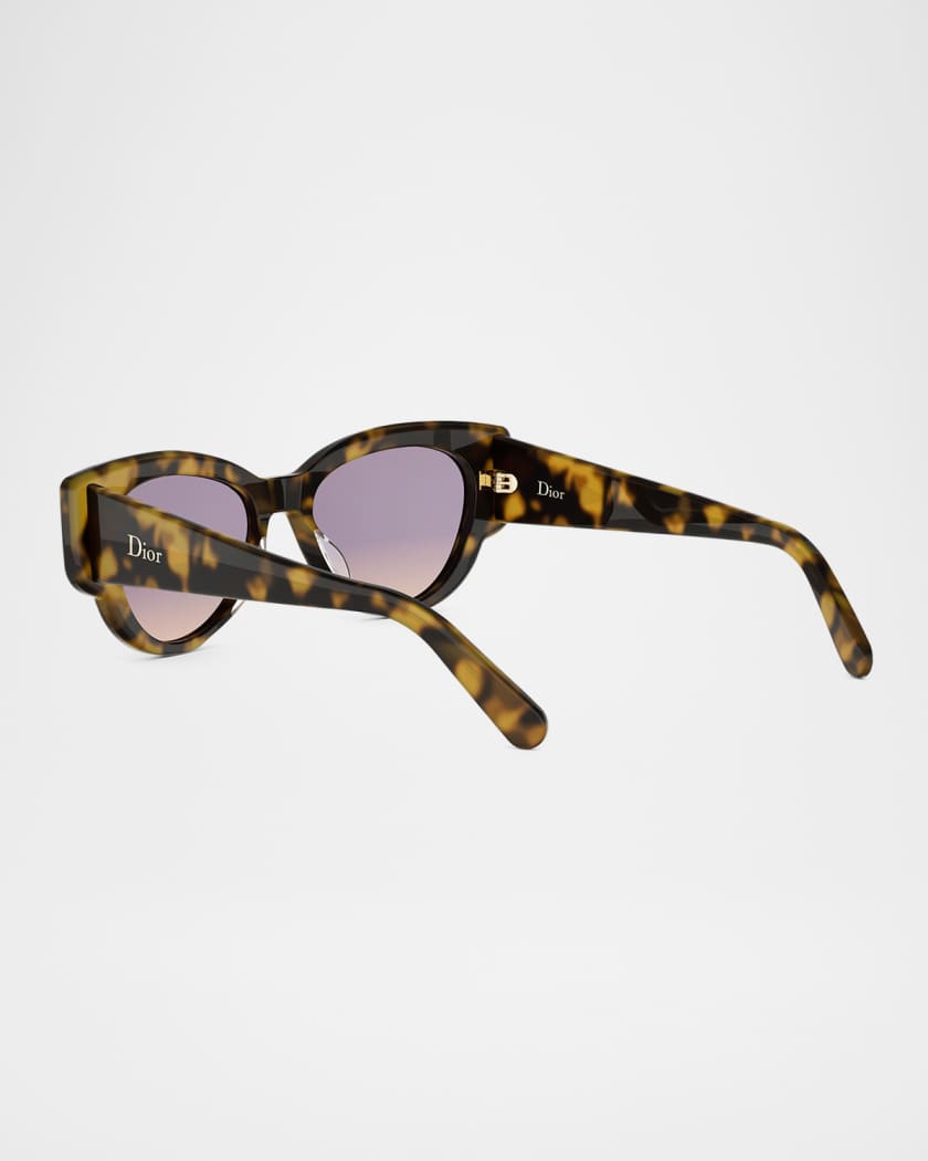 DIOR LuckyCharms B1I 53mm Butterfly Sunglasses | Neiman Marcus
