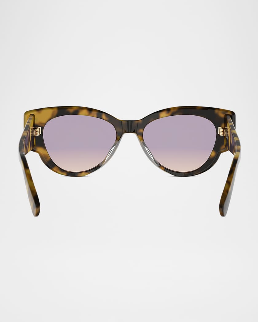 DIOR LuckyCharms B1I 53mm Butterfly Sunglasses | Neiman Marcus