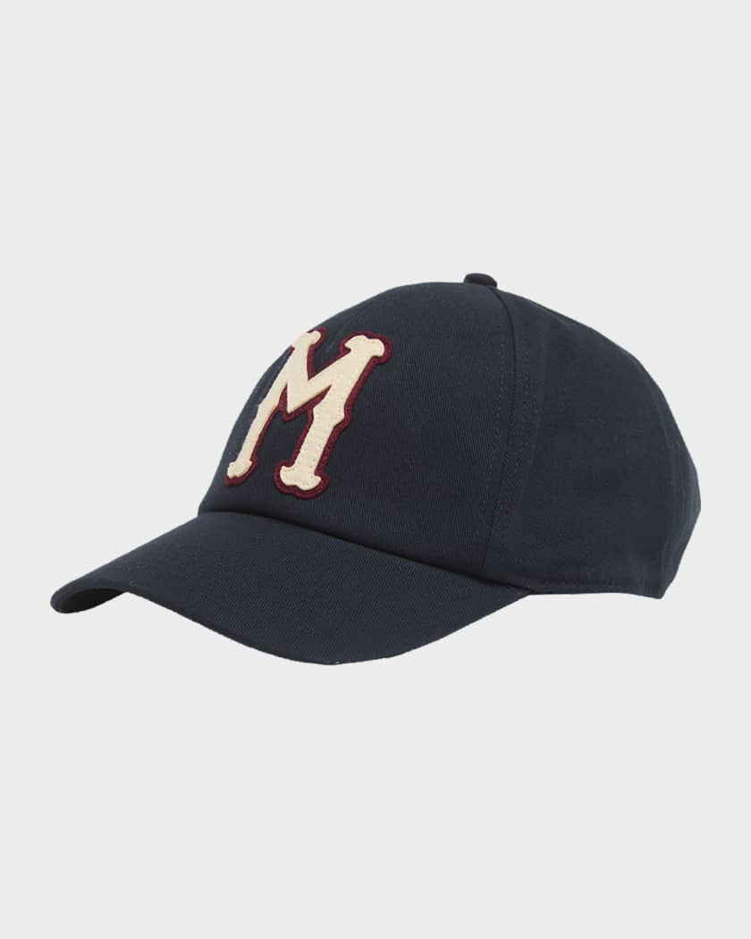 Moncler Men's Logo Cotton Baseball Cap | Neiman Marcus