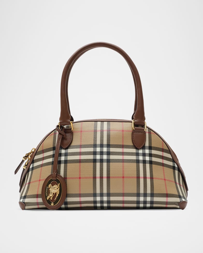 Burberry Primrose Small Check Top Handle Bag | Neiman Marcus
