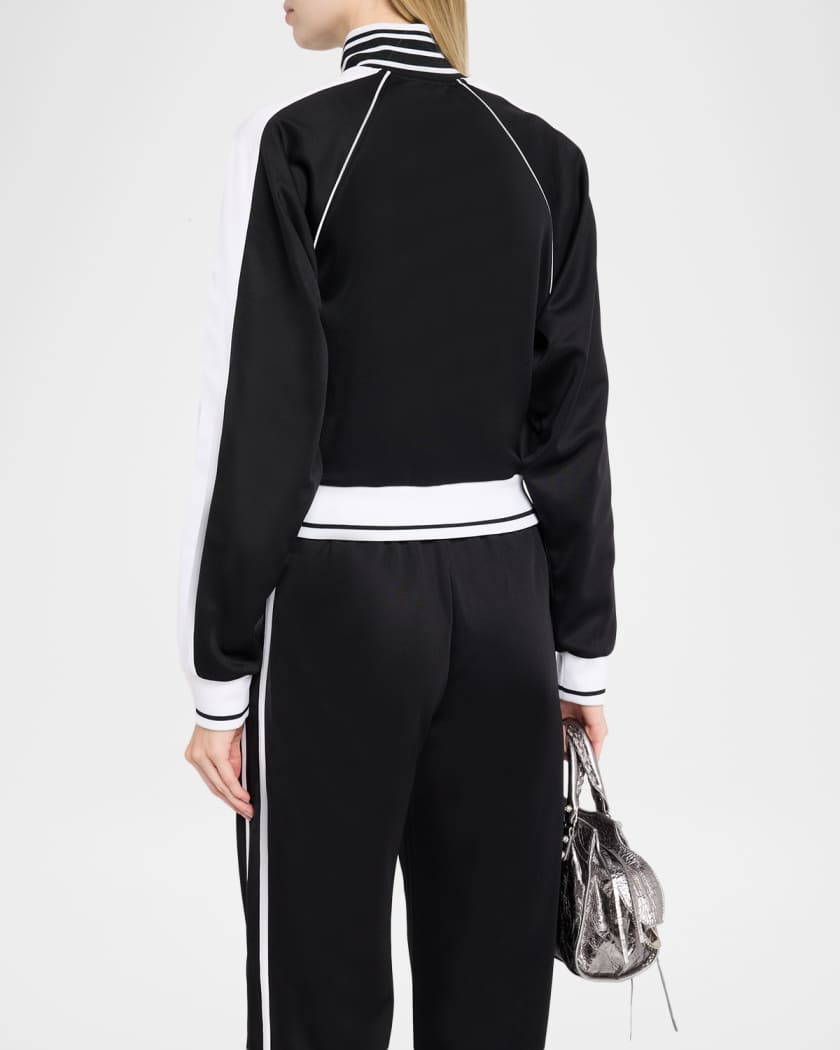 Amiri MA Bi-Color Zip Track Jacket | Neiman Marcus