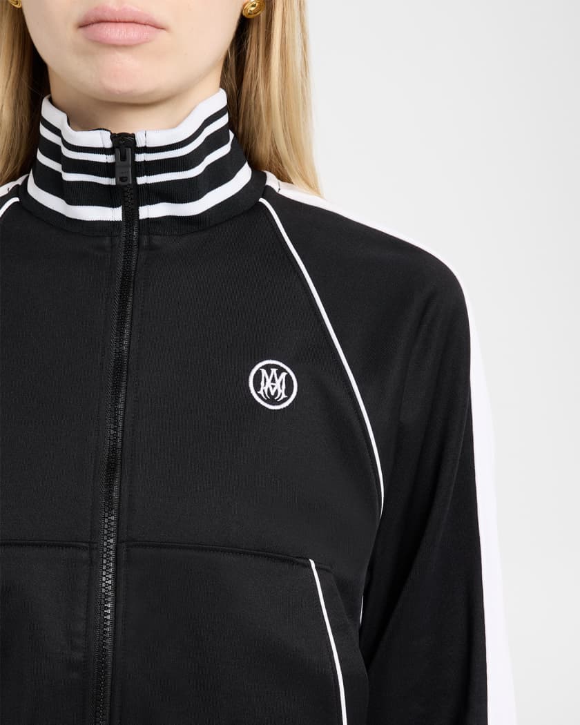 Amiri MA Bi-Color Zip Track Jacket | Neiman Marcus