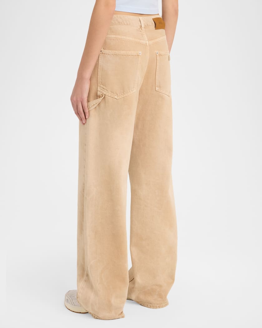 Amiri Washed Denim Carpenter Jeans | Neiman Marcus