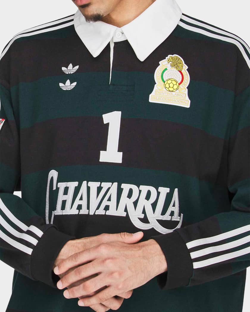 Adidas adidas x Willy Chavarria Portero Cotton Long-Sleeve Rugby