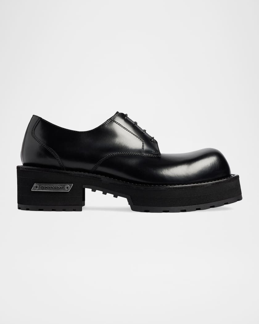 BALENCIAGA バレンシアガ venom Derby ヴェノムダービ　40 Balenciaga Venom Leather Derbies | Neiman Marcus