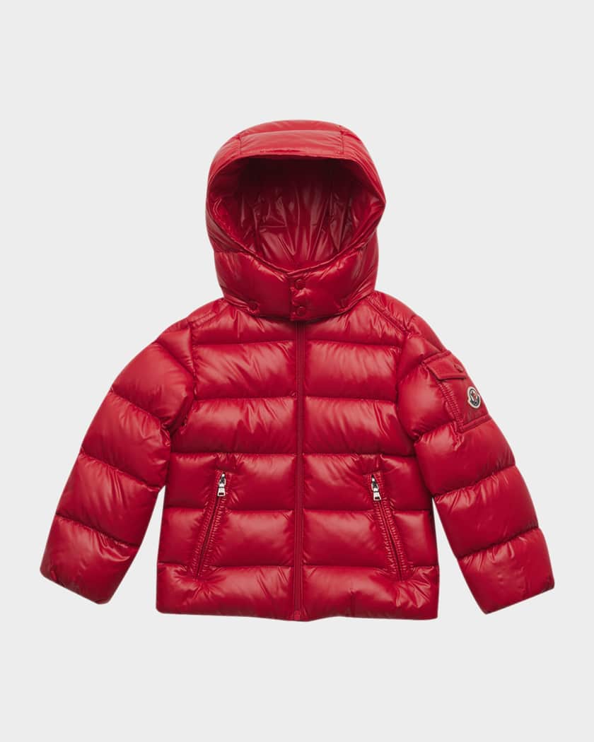 ジャケット・アウター MONCLER K2 MAYA RED Moncler Boy's Maya Hooded Short Down Jacket, Size 6M-3 | Neiman Marcus