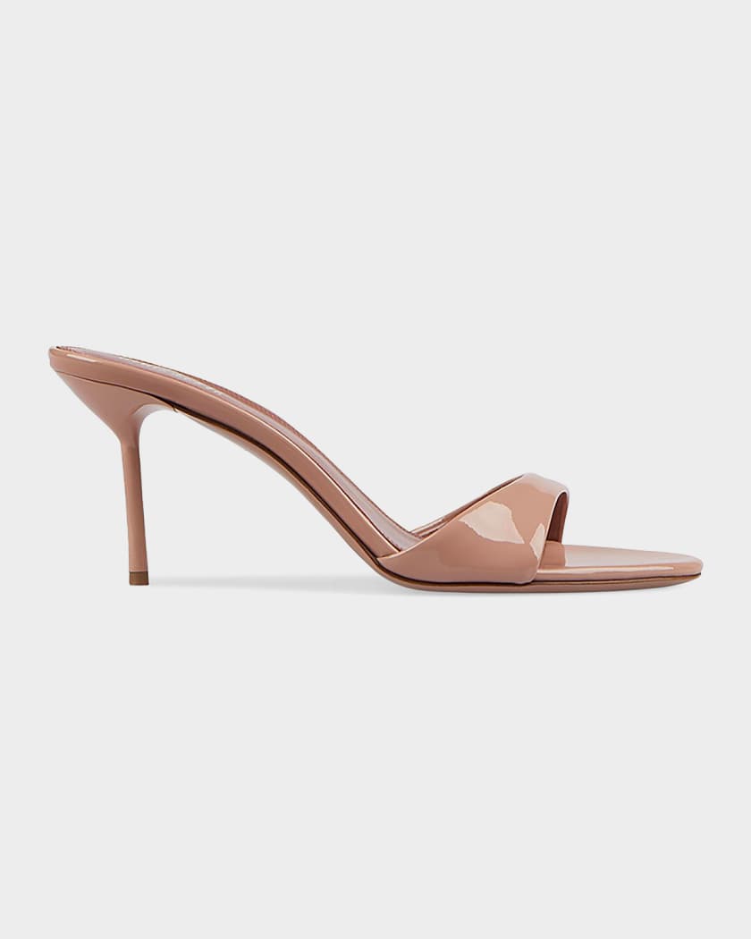 Paris Texas Lidia 70MM Patent Leather Mules | Neiman Marcus