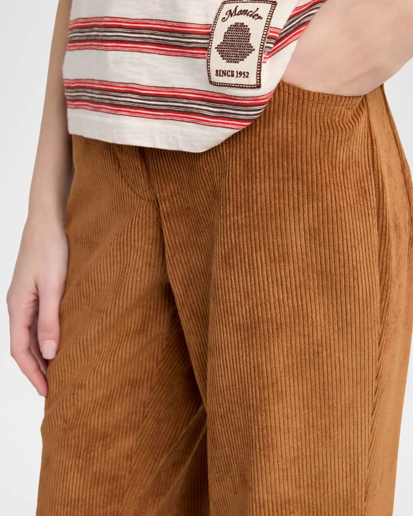 Moncler Striped Short-Sleeve Polo | Neiman Marcus