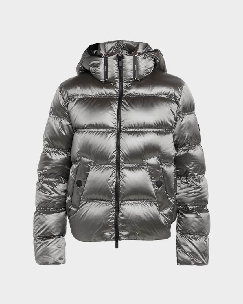 Moncler Quilted Short Down Jacket | Neiman Marcus