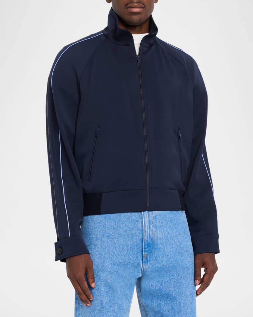 Marni Men's Wool Zip Track Jacket | Neiman Marcus