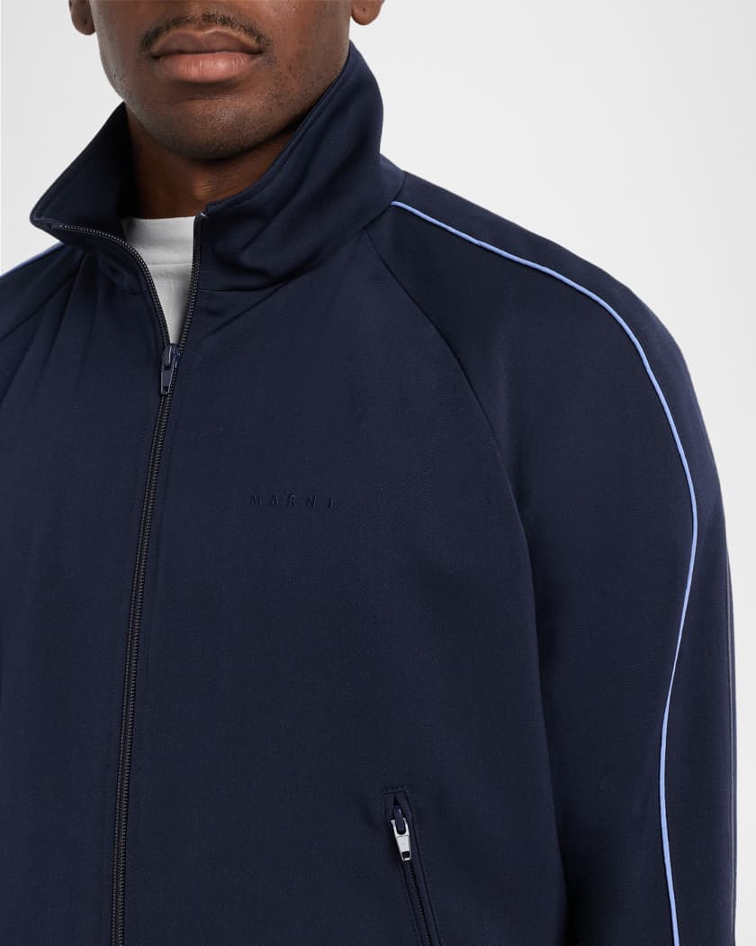 Marni Men's Wool Zip Track Jacket | Neiman Marcus