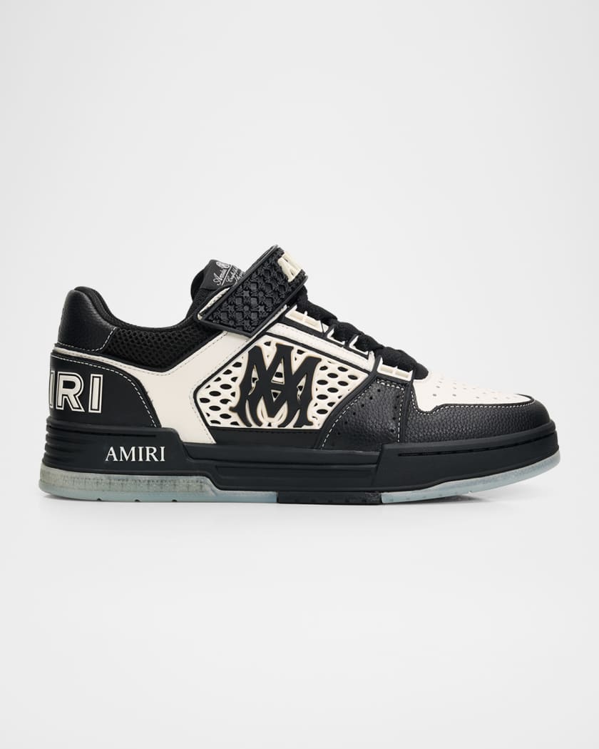 AMIRI スニーカー Amiri Skyline Logo Leather Sneakers | Neiman Marcus