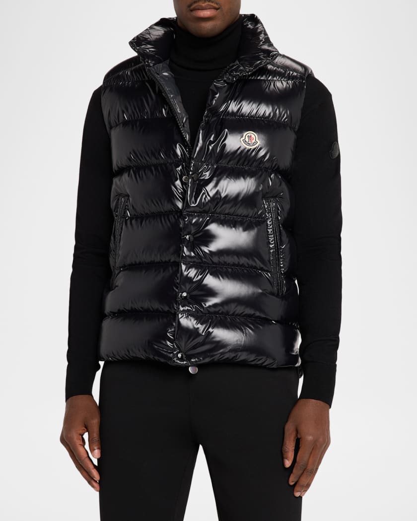 Moncler Men's Tibb Down Puffer Vest | Neiman Marcus