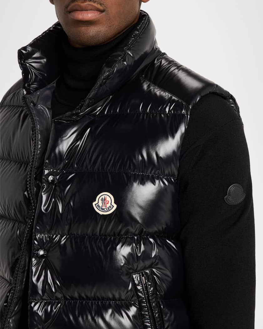 Moncler Men's Tibb Down Puffer Vest | Neiman Marcus