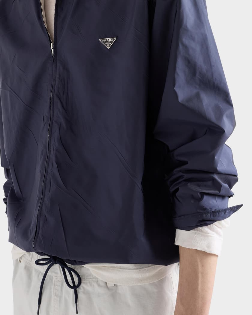 Prada Men's Re-Nylon Shirt | Neiman Marcus