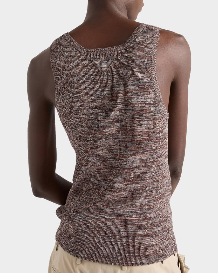 Prada Men's Cotton Knit Tank Top | Neiman Marcus