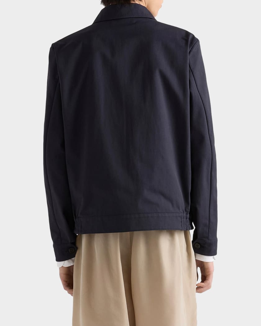 Prada Men's Technical Fabric Jacket | Neiman Marcus