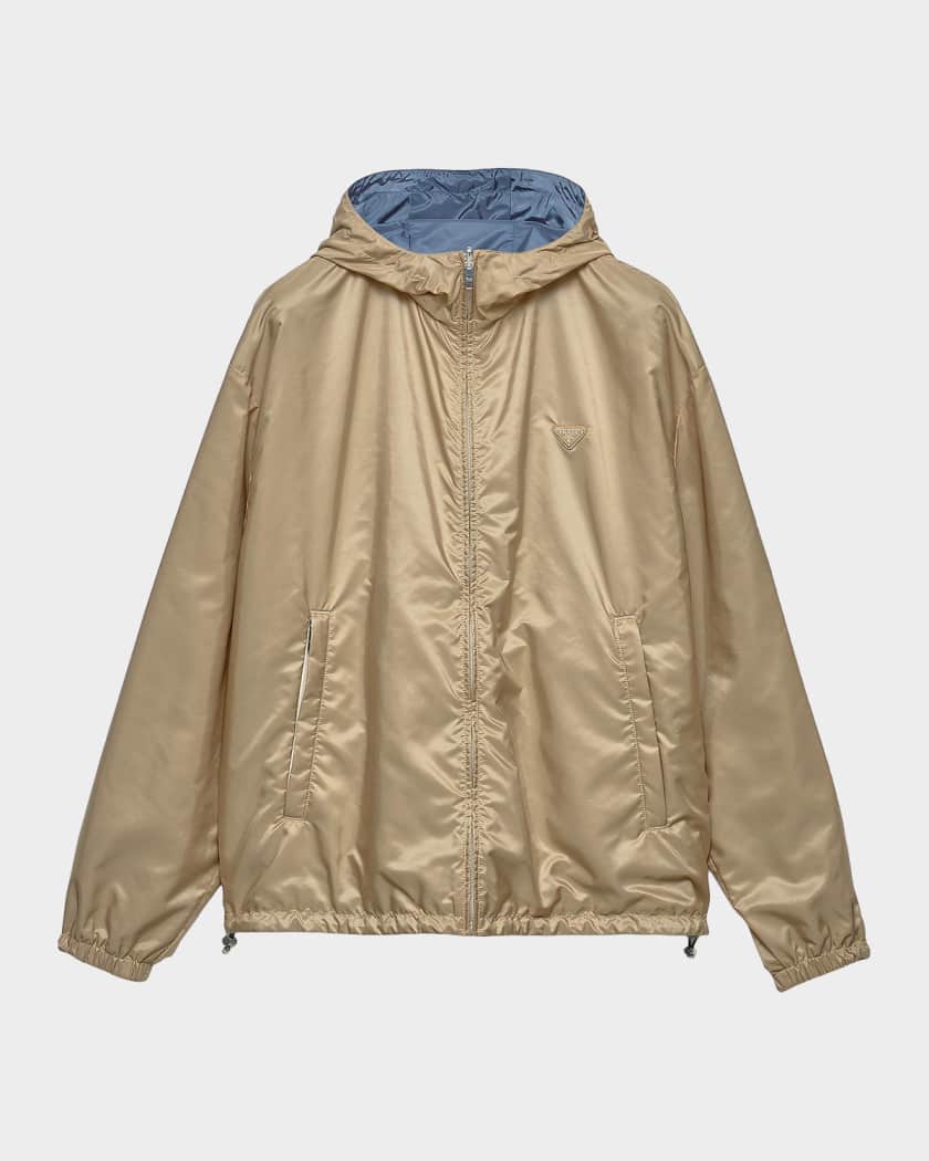 ジャケット・アウター prada reversible jacket archive Prada Men's Reversible Re-Nylon Jacket | Neiman Marcus