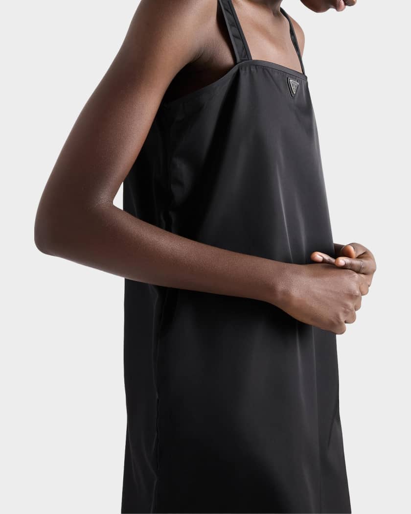 Prada Re-Nylon Sleeveless Mini Dress | Neiman Marcus