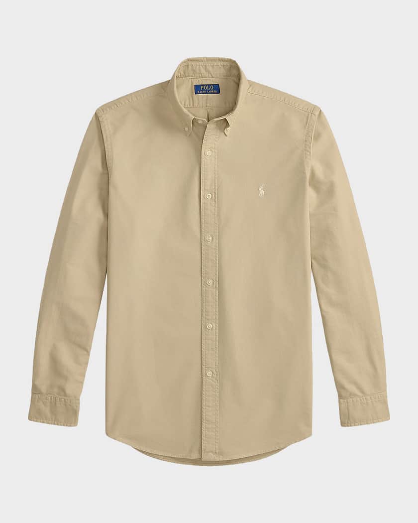 ポロラルフローレン Polo Ralph Lauren Men's Classic Fit Garment-Dyed Oxford Shirt
