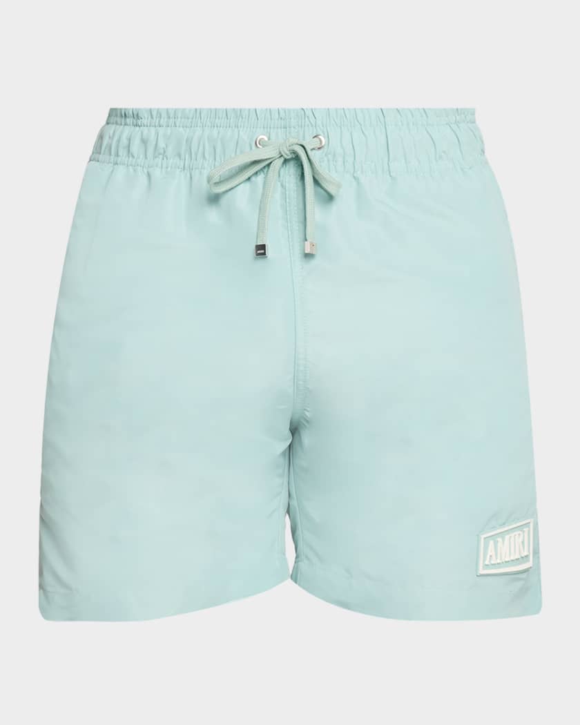 【新品未使用】【定価96,800円】AMIRI SWIM TRUNK XXL Amiri Men's Logo Patch Swim Trunks | Neiman Marcus