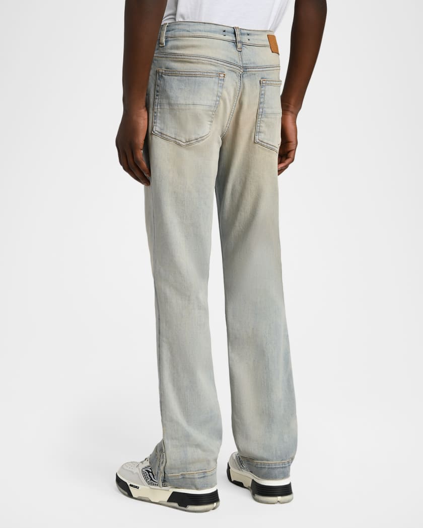 Amiri Men's Straight Flare-Leg Jeans | Neiman Marcus