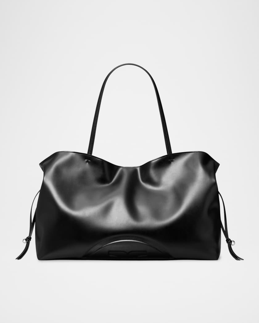 Tory Burch Ella Recycled Drawstring Tote Bag | Neiman Marcus