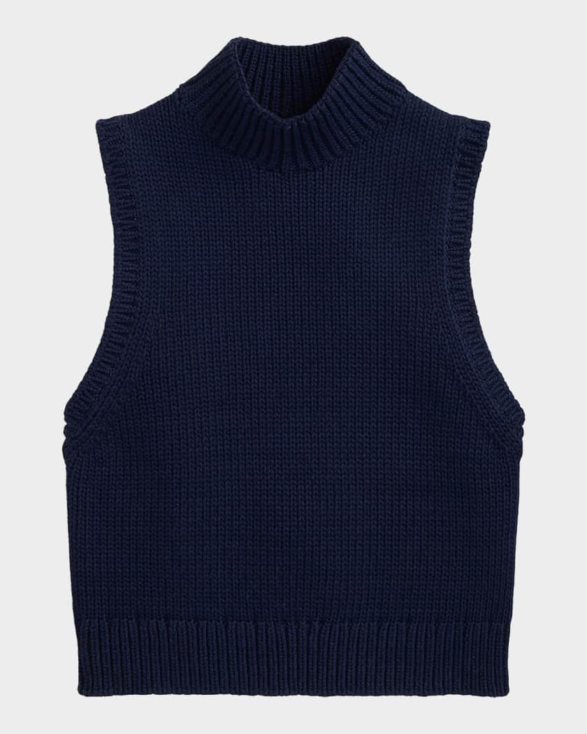 Polo Ralph Lauren Sleeveless Turtleneck Sweater | Neiman Marcus