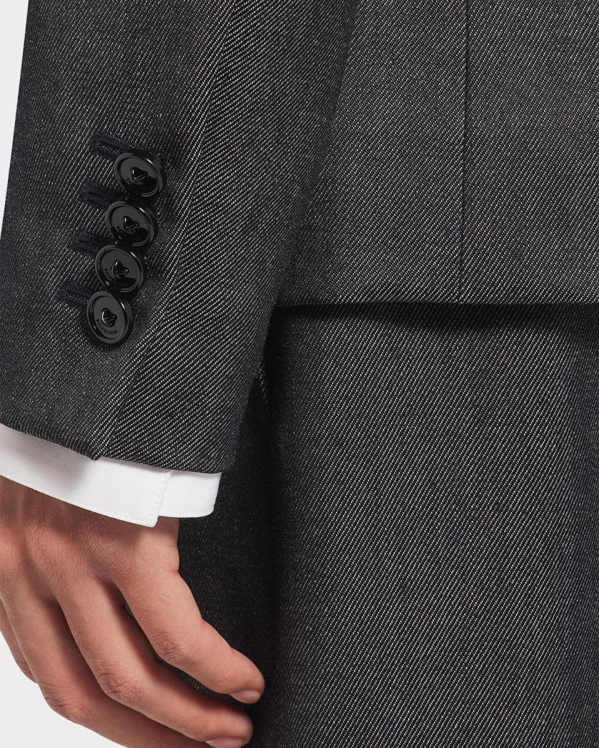 Balenciaga Wool Double-Breasted Tailored Jacket | Neiman Marcus