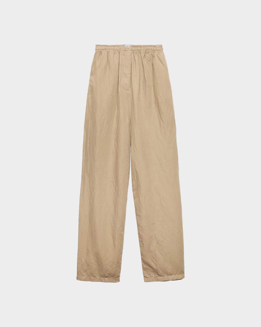 Prada Old Cotton and Linen Pants | Neiman Marcus