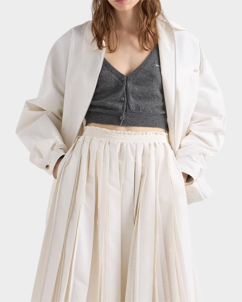 Prada Cropped Cashmere Cardigan | Neiman Marcus
