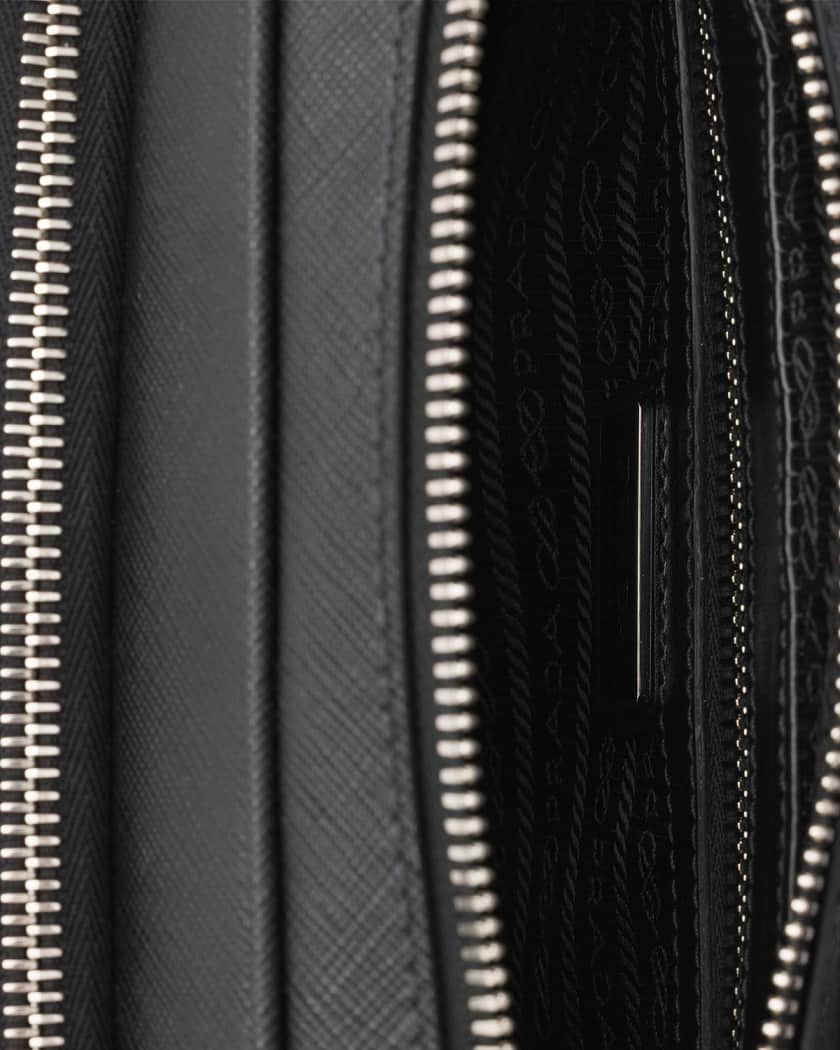 Prada Saffiano Leather Shoulder Bag | Neiman Marcus