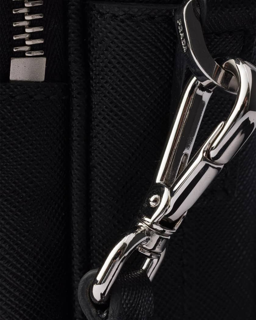 つ*め様 Saffiano Leather Shoulder Bag Prada Saffiano Leather Shoulder Bag | Neiman Marcus