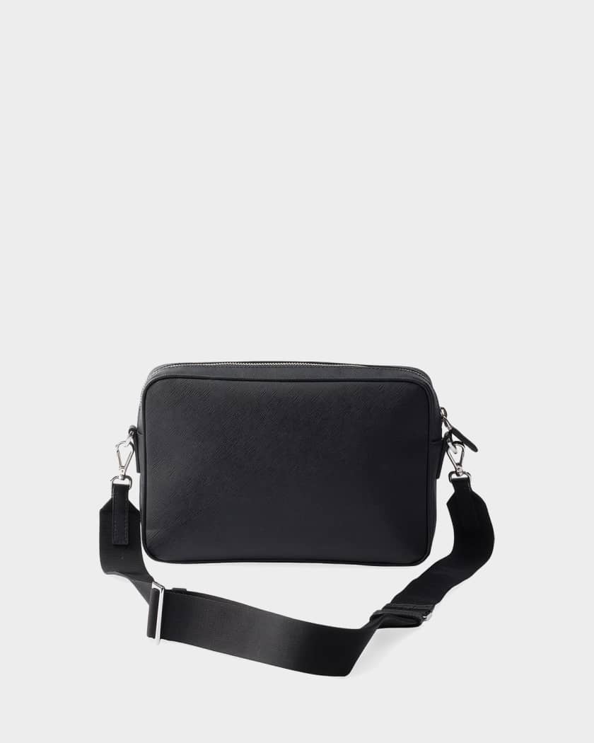 Prada Saffiano Leather Shoulder Bag | Neiman Marcus