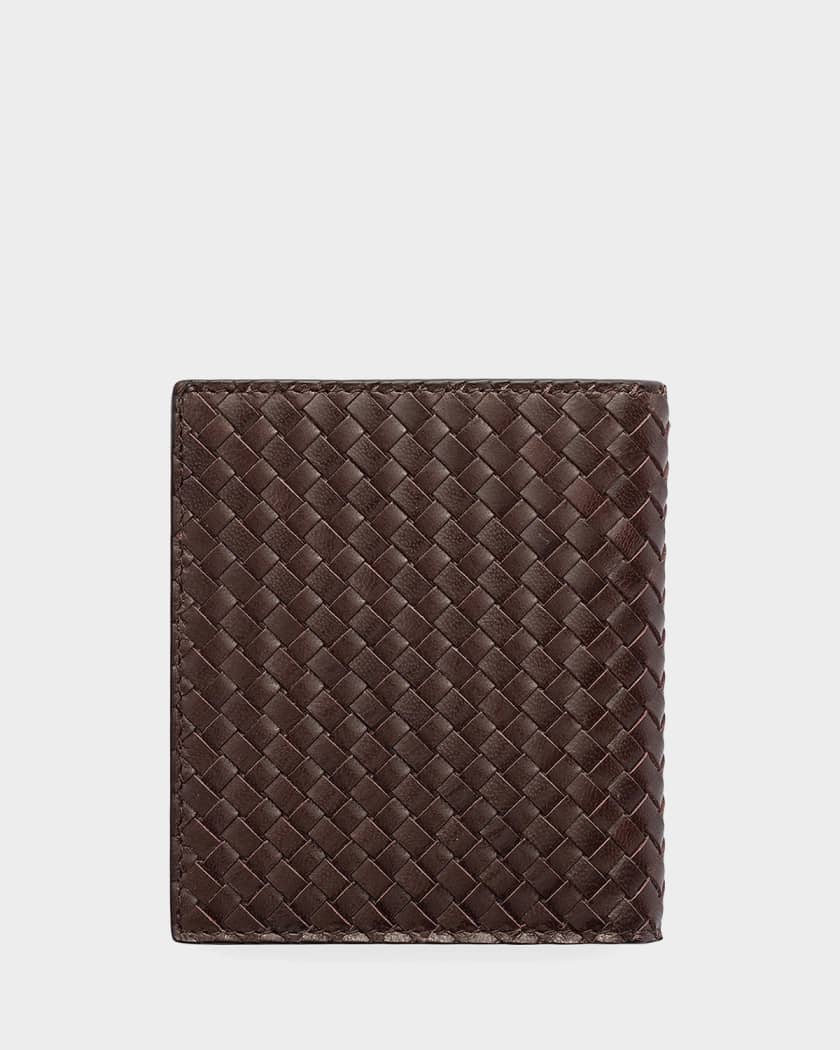 Prada Woven Leather Wallet | Neiman Marcus
