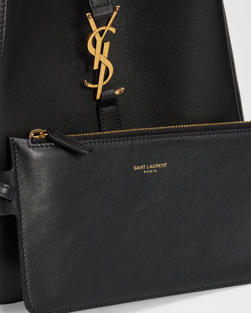Saint Laurent Le 5 À 7 Small Leather Crossbody Bag | Neiman Marcus