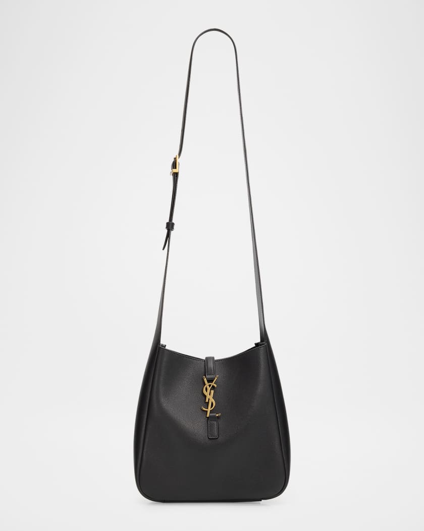 Saint Laurent Le 5 À 7 Small Leather Crossbody Bag | Neiman Marcus