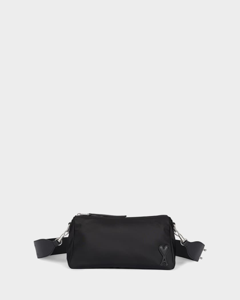Ami Paris Logo Crossbody Bag | Neiman Marcus