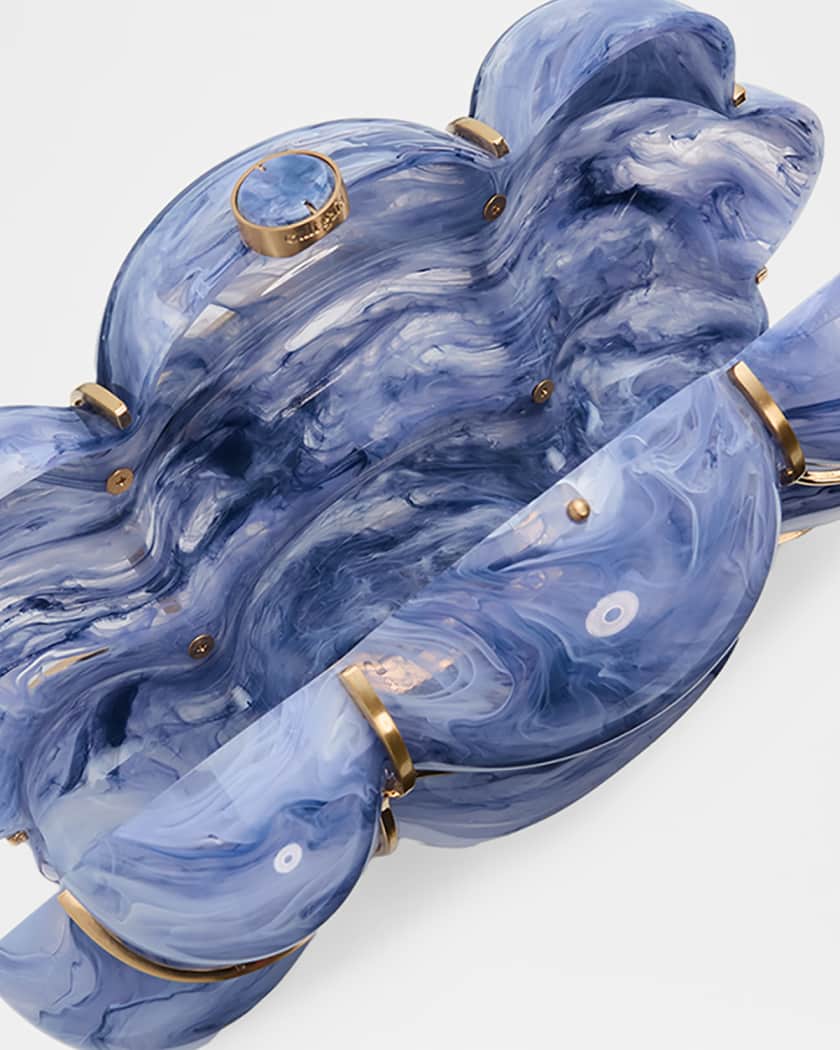 Cult Gaia Bolla Acrylic Clutch | Neiman Marcus