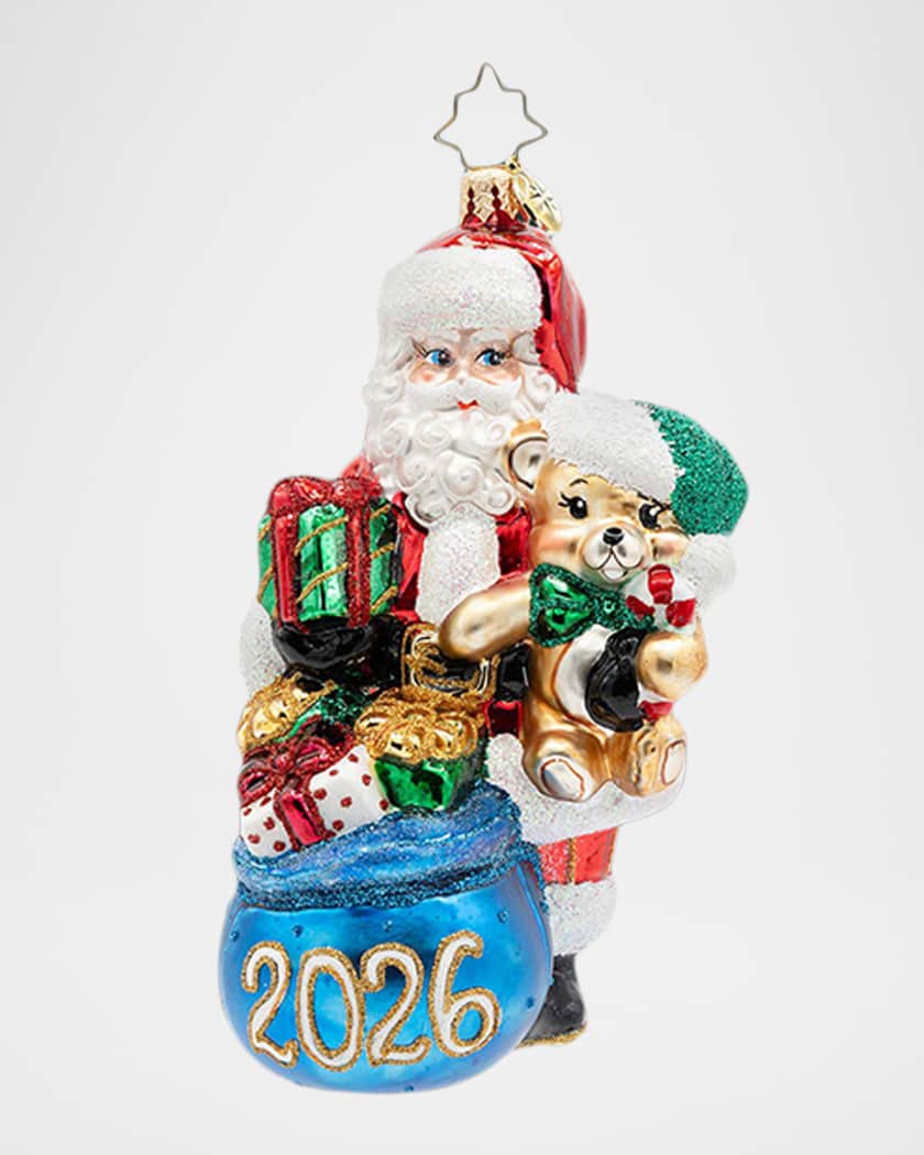 Christopher Radko St. Nick's 2026 Christmas Ornament | Neiman Marcus