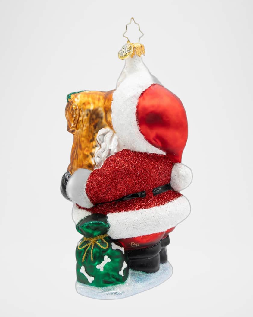 Christopher Radko Jolly & Pawsome Christmas Ornament | Neiman Marcus